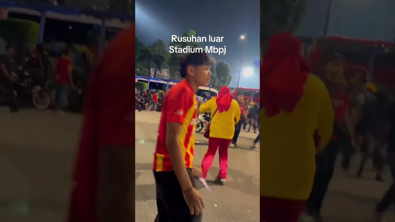 😂 Fans2 Negeri Sembilan FC BERGADUH vs Fans Selangor FC DILUAR Stadium | Semi Final Piala FA 2025