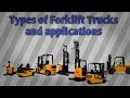 Type of Forklift Trucks