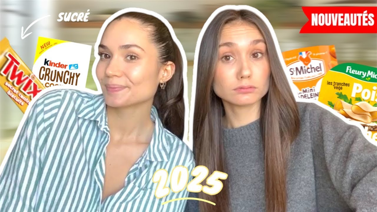 ON TESTE LES NOUVEAUTÉS FOOD DE SUPERMARCHÉ 2025 !