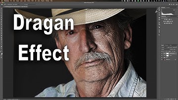 How To Create the DRAGAN EFFECT in Photoshop