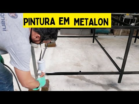 Vídeo: Aço preto pode ser pintado?