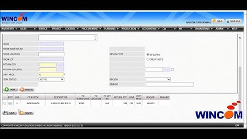 WINCOM ERP - Return to Vendor