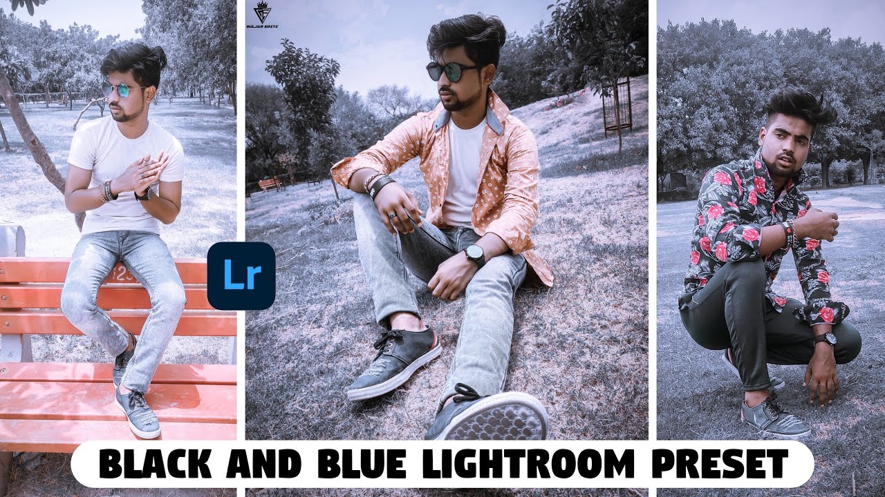 BLACK AND BLUE - Lightroom Mobile Preset | Free Download ...