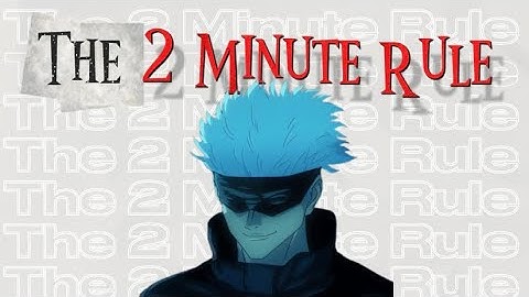 The 2-Minute Rule: Beat Procrastination in Seconds