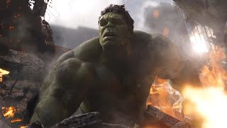 The Avengers 2012: New York Final Battle Scene Part 3 | Hulk Punches Thor 4K.