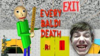Every Death from Baldi's Basics COMPILATION