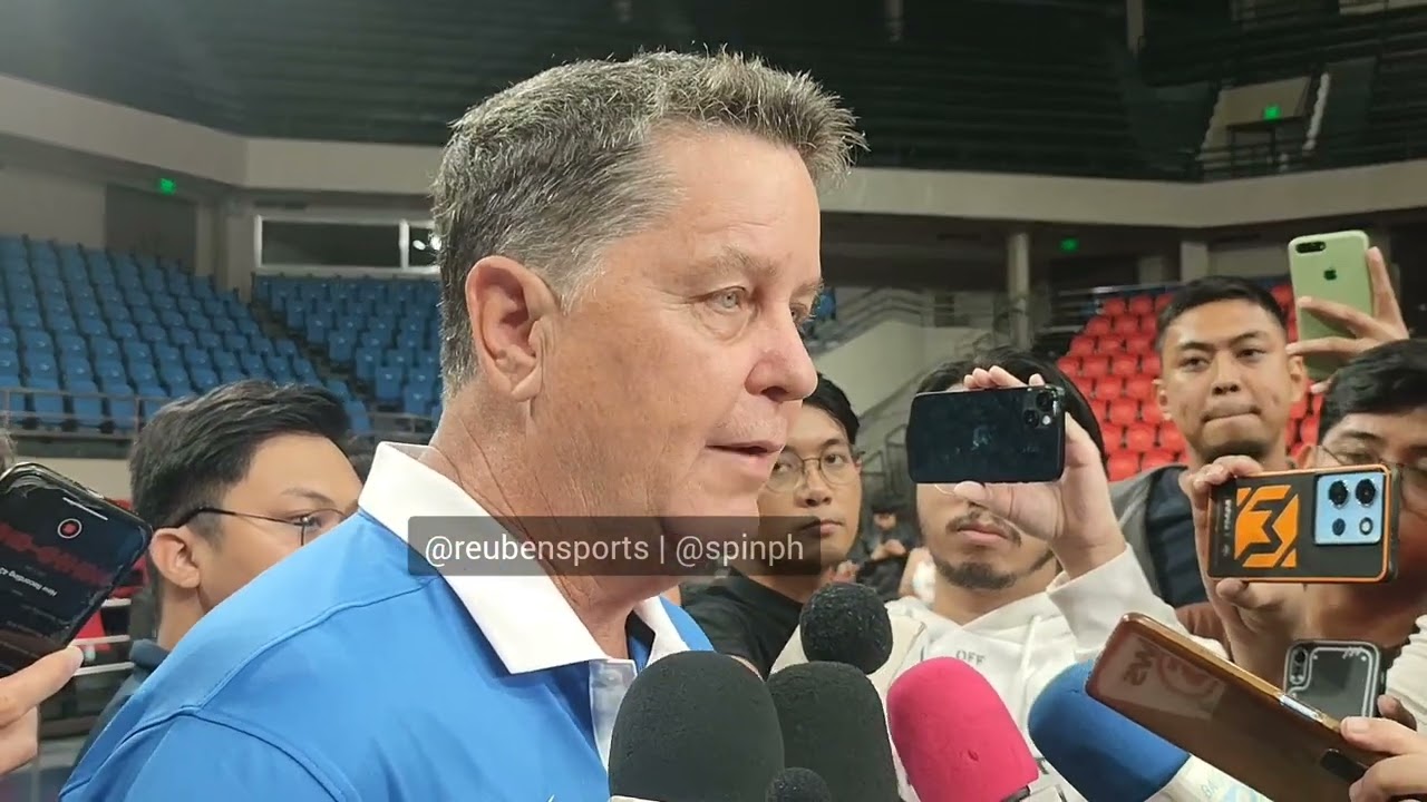 Gilas Pilipinas coach Tim Cone on tune-ups for Asiad, joint practice with women's team, Pat Aquino