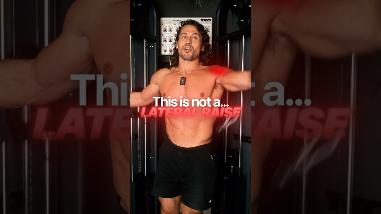 Lateral raise mistakes