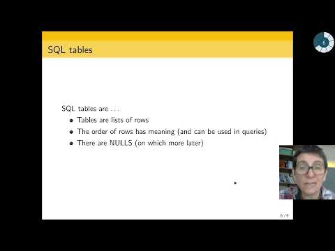 SQL overview