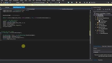 Qt Visual Studio 2017- Create a Stacked Widget with Qt API