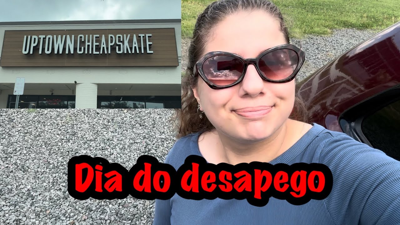 Fui vender roupas para um brechó