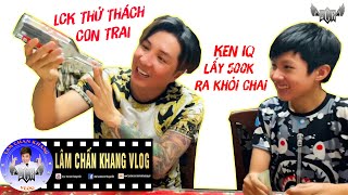 Thử Thách Con Trai Ken IQ Lấy Tờ 500k Ra Khỏi Chai | Lâm Chấn Khang Đời Thường 2020