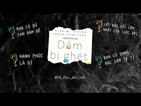 Video REVIEW SÁCH DÁM BỊ GHÉT - SÁCH TÂM LÝ HỌC l Từ Đọc Đến... - youtube