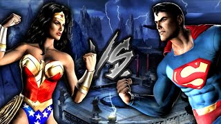 Mortal Kombat Vs. DC Universe - Wonder Woman Vs. Superman