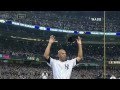 Así se retira una leyenda: Mariano Rivera, de los Yanquis de Nueva York.