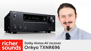Onkyo TXNR696 - Dolby Atmos AV receiver | Richer Sounds