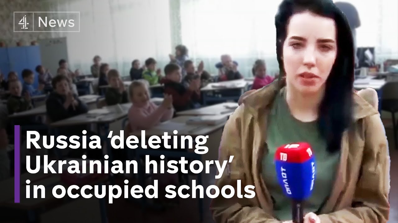 Russia ’deleting Ukraine’ from school books to be used in occupied areas