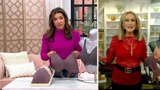 Breezies Brushed Wirefree Side Smoothing Bra On Qvc