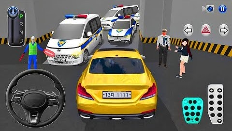 Mercedes Golden Tesla Electric E67 - 3D Driving Class Android Gameplay 2025 | Car Game