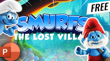 Smurfs The Lost Village PowerPoint (PPT) Game  | Best PPT Games