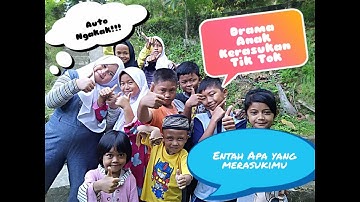Drama Anak Kerasukan Hantu Tik Tok|Entah Apa Yang Merasukimu!!!