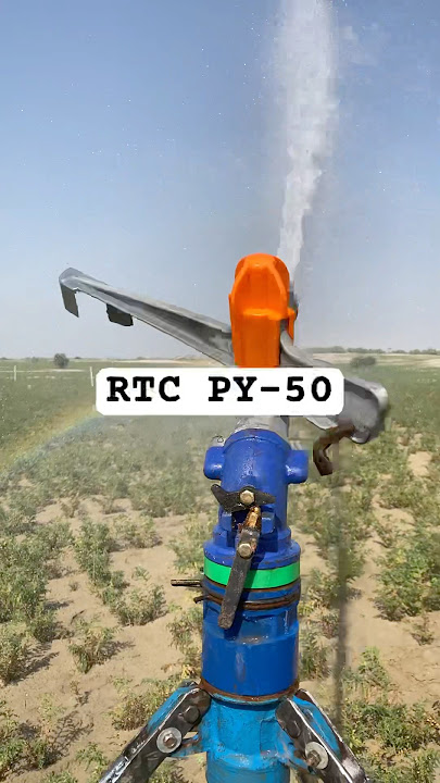 PY-100 RainGun with minimum 80feet throw #raingun #sprinkler #irrigation #viralshort #youtubeshorts