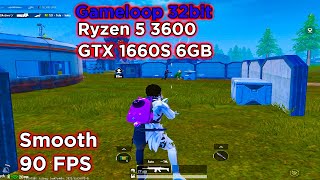 Ryzen 5 3600 + GTX 1660S Smooth +90 FPS PUBG MOBILE 2.8
