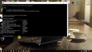How to Double your Internet Speed using CMD.