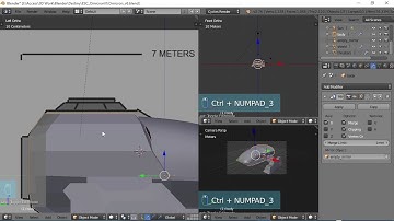Blender For Noobs - Spaceship tutorial - Part 6 of 12