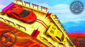 Vertical Mega Ramp Impossible - Car Stunts Tracks Racing 3D - Android Gameplay