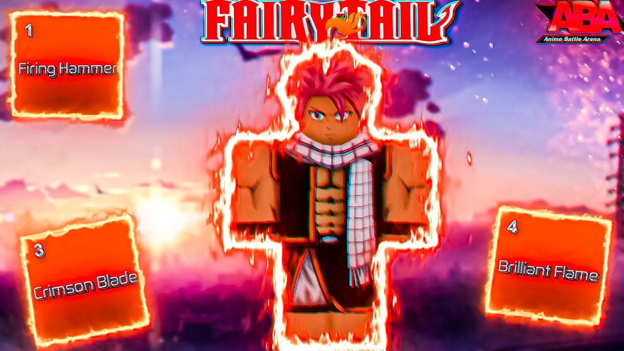 NEW! NATSU DESTROYED RANKED! | ABA | Anime Battle Arena | Roblox | Fairy Tail |