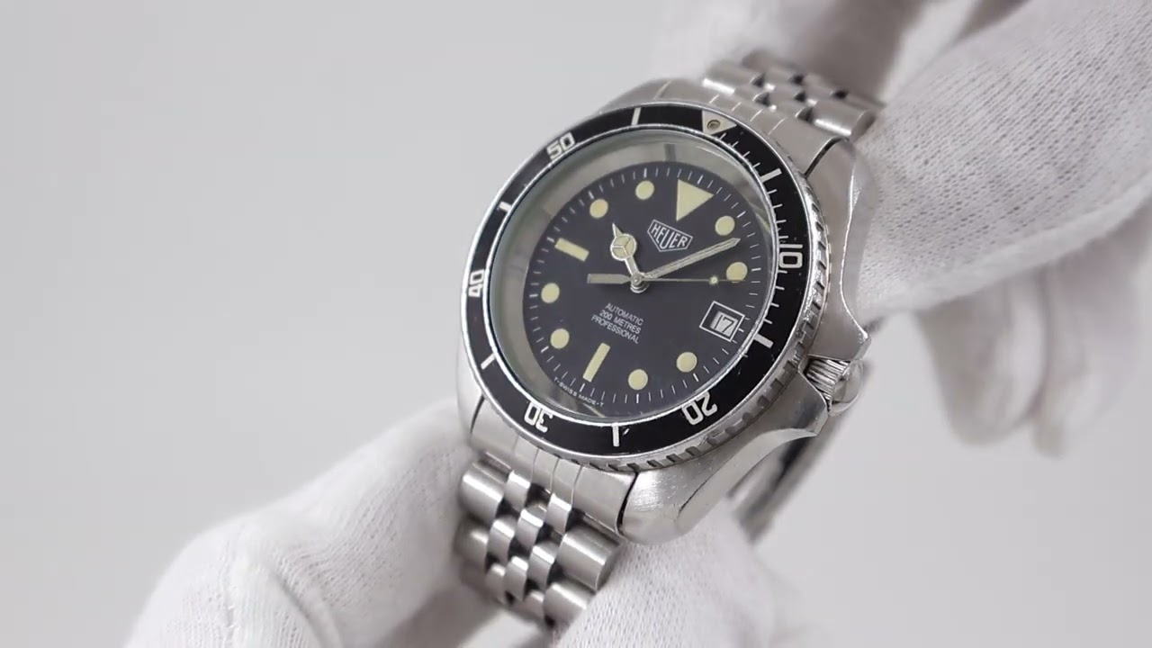 TAG Heuer プロフェッショナル200m ホイヤー プロフェッショナル200mダイバー Ref.844-2 1980年代