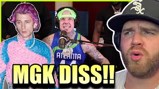MGK DISS!! Millyz HolyWater Freestyle on The Come Up Show (Reaction)