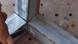thinner inner and outer angle welding techniques // beginner's field engineering theory