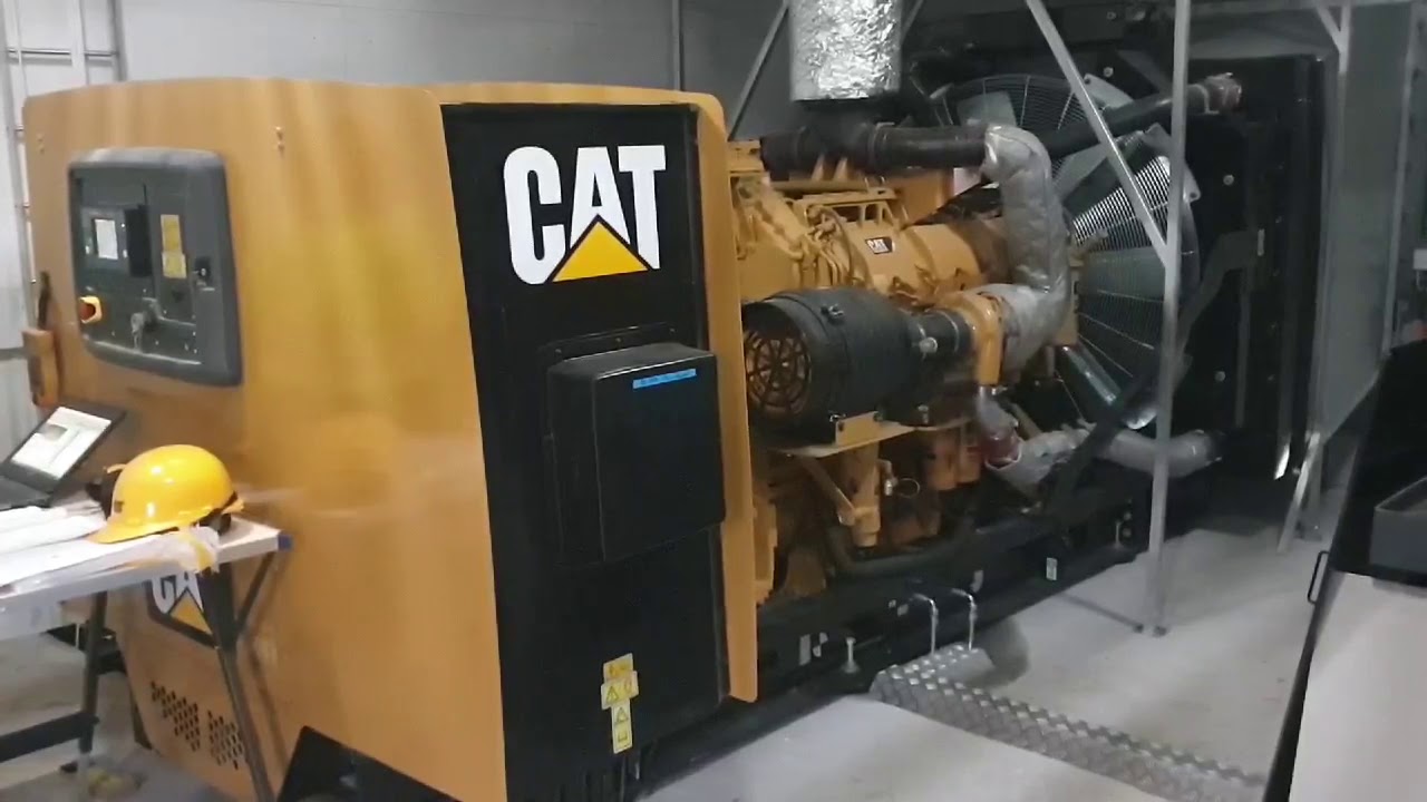 Cat reservkraft - Ängelholms reningsverk