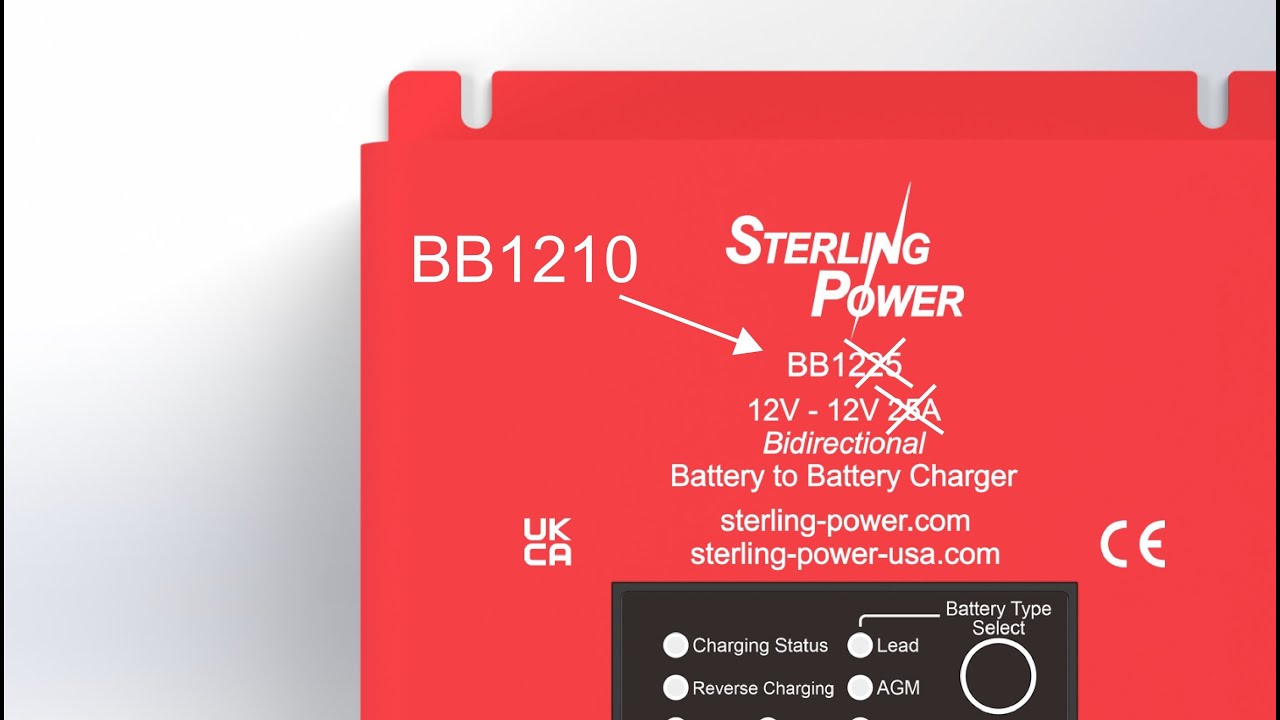 Sterling B2B Ladegerät - Ladebooster Pro Batt Ultra 1260 12V-12V