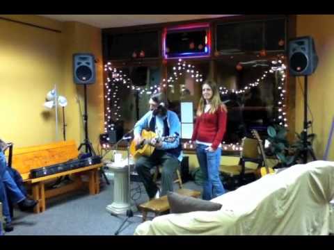 Coffee Cat open mic - Roger Foat with Ashley - Dec...