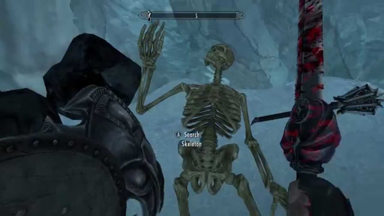 Let's Play Skyrim with Mom162Castle Karstaag Caverns YouTube