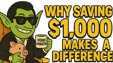 Why Saving Your First $1,000 Puts You Ahead of Most Americans!