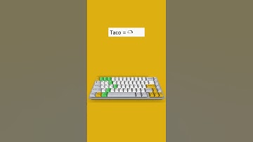 Taco 🌮 | Unicode Shortcut Key (Code 1F32E) | #computer #Symbol #typing #keyboard #tricks
