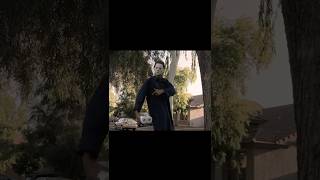 Ghost Face tries to bargain with Michael Myers