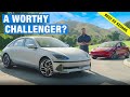 2023 Hyundai Ioniq 6 vs. 2023 Tesla Model 3 | Electric Sedan Comparison Test | Price, Range &amp; More!