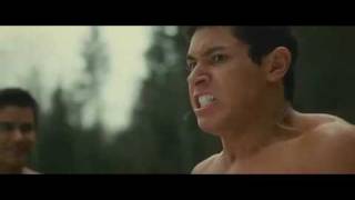 Twilight New Moon Clip Jacob saves Bella from Paul/ Bella Slaps Paul XD