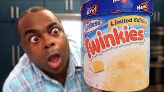 Trying TWINKIES ICE CREAM For The First Time!