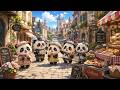 🐼 Cozy European Village Lofi ☕ Relaxing Travel Music & Peaceful Afternoon Ambience