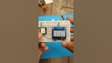 Day 6 of making my own portable OLED display device.#esp32 #electronics #arduinoproject #robotics