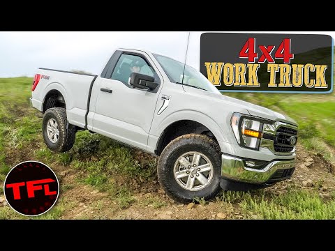 Is A Basic Work Truck Any Good Off-Road? 2023 Ford F-150 XLT Single Cab Takes On Tumbleweed Ranch!