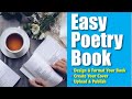 How to Create and Publish Your Own Poetry Book