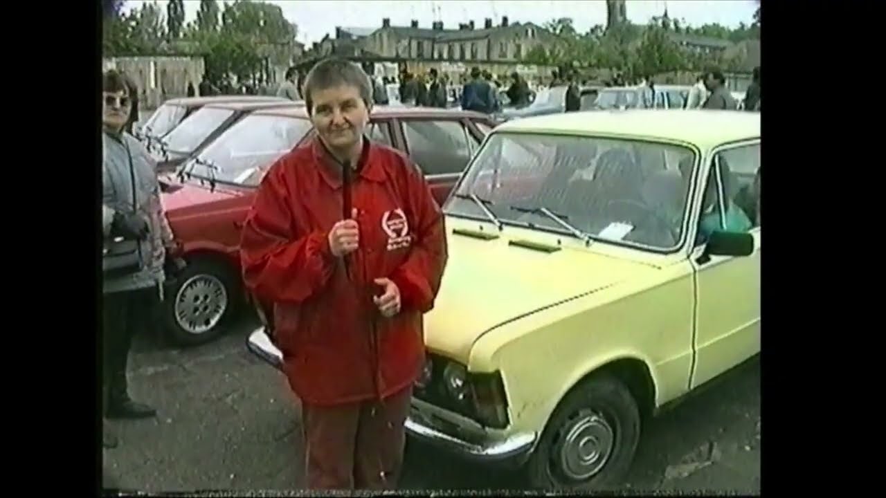 GIEŁDA SAMOCHODOWA -  ZDUŃSKA WOLA 1994r
