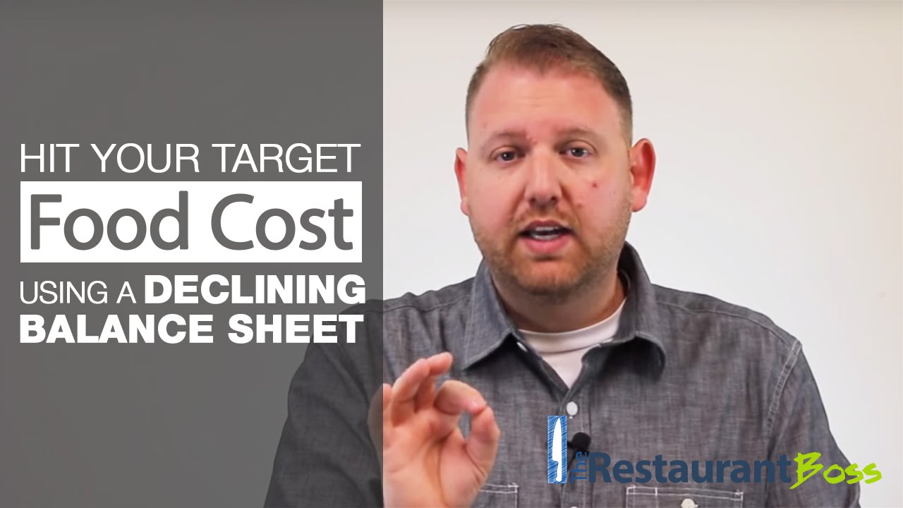 Hit Your Restaurants Target Food Cost Every Single Month YouTube